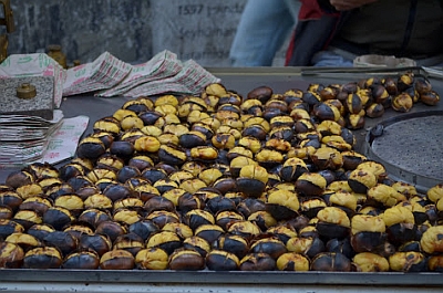 Roasting Chestnuts in Istanbul