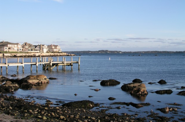 One of Groton Long Point's Three Beaches