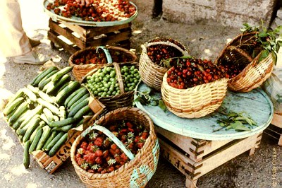 Fruit in Baskets