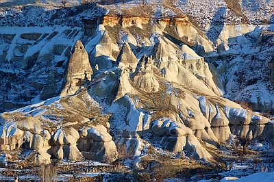 Cappadocia tufa cones